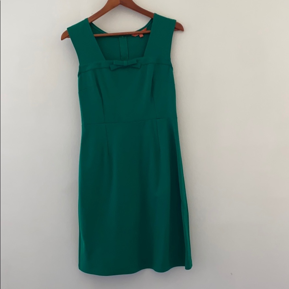 Retro Green Sheath Dress